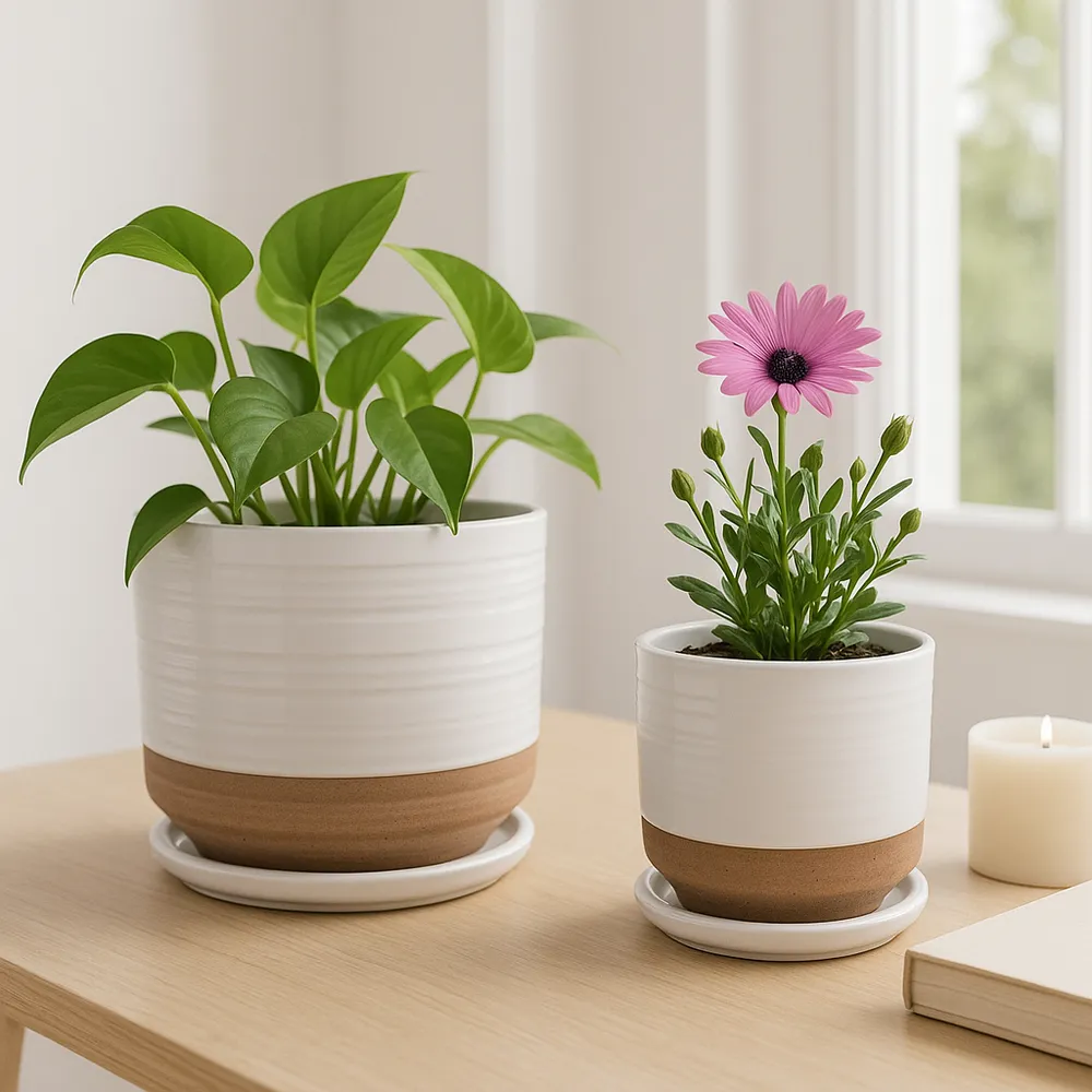 FIONAOAK SET OF 2 PLANTER 7 (IN)