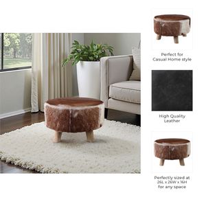 TUCKER TAN OTTOMAN 16 (IN) 11