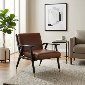 TROYBROOK BROWN CHAIR 34 (IN) 2
