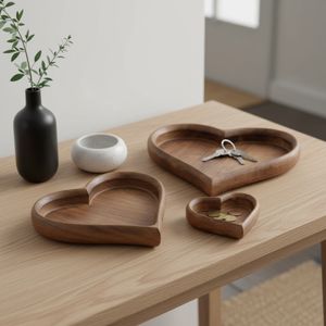 ISLESIDE SET OF 3 BROWN WOOD 2 (IN) 2