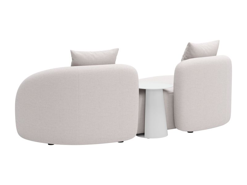 Sunny Isles Side Table White 15