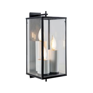 Back Bay 24.5'' High 3-Light Outdoor Sconce - Matte Black 1