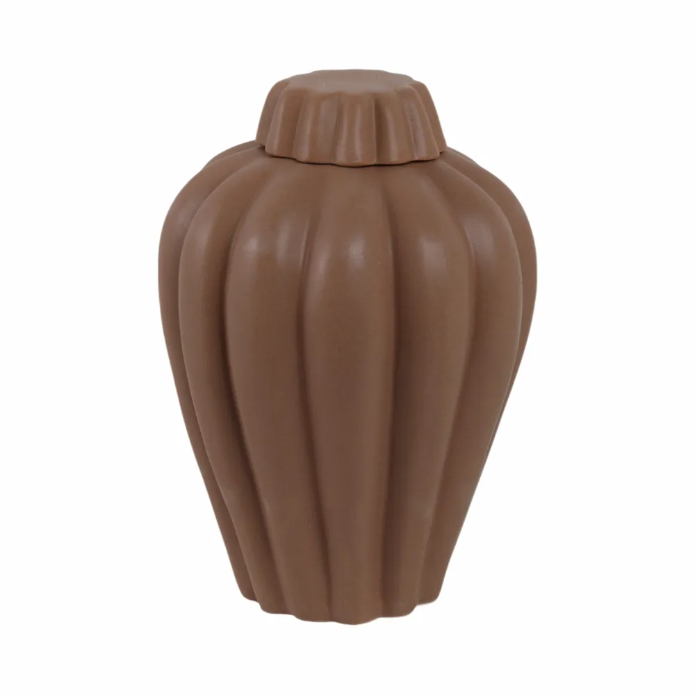 HEATHOAK BROWN JAR 12 (IN)