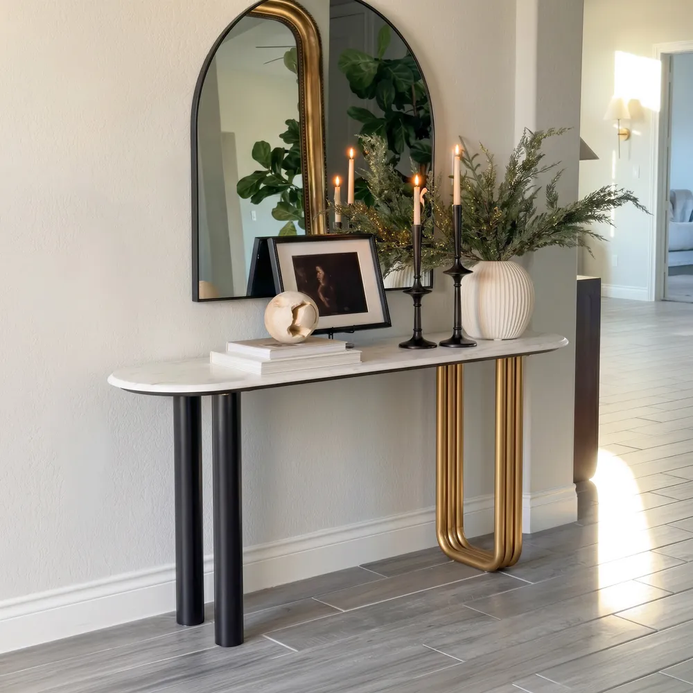 Elyn Console Table Multicolor