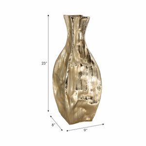 JADEBURN GOLD VASE 23 (IN) 10
