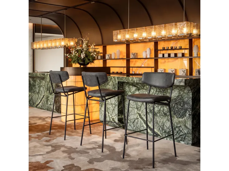 Charon Barstool Vintage Black 2