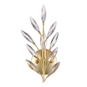 Flora Grace 14'' High 1-Light Sconce - Champagne Gold 3