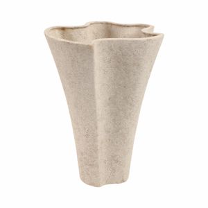 ENSLEYMILL TAUPE VASE 14 (IN) 4