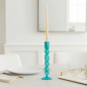 ISLE BLUE CANDLE HOLDER 12 (IN) 11