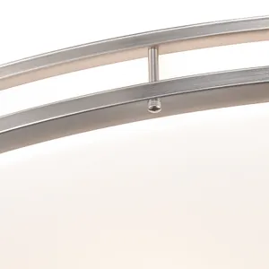 Clarion 32.5'' Wide 6-Light Flush Mount - Brushed Nickel 3