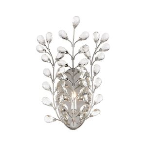 Crystique 14'' High 1-Light Sconce - Polished Chrome 1