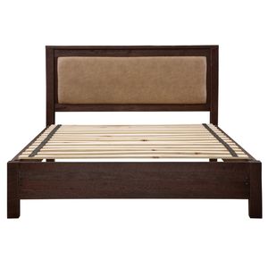 re.curated Upholstered Panel Bed - King - Customer Fabric 5