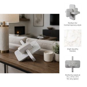 HASTINGSGATE WHITE DECOR 9 (IN) 9