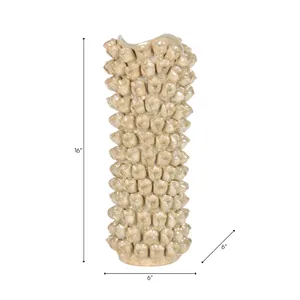 TATEOAK CREAM VASE 16 (IN) 7