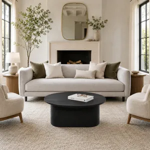 WATSONWORTH BLACK COFFEE TABLE 15 (IN) 10