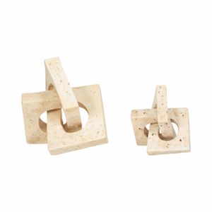 REXHAM SET OF 2 IVORY DECOR 7 (IN) 8
