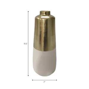 ALBARUN GOLD VASE 18 (IN) 9