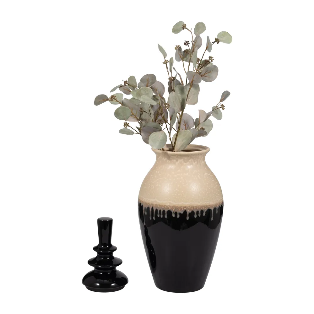 TARYNPARK WHITE VASE 24 (IN)