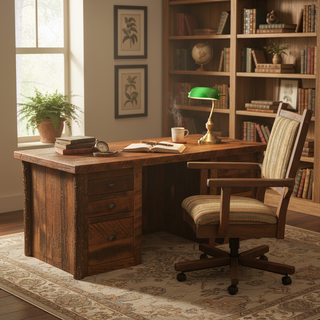 Barnwood Executive Chair - Premium Fabric
