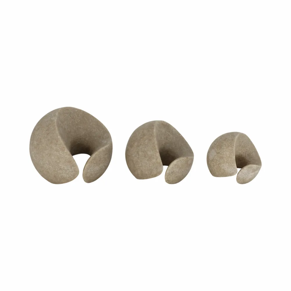 TURNERBROOK SET OF 3 BROWN DECOR 5 (IN)