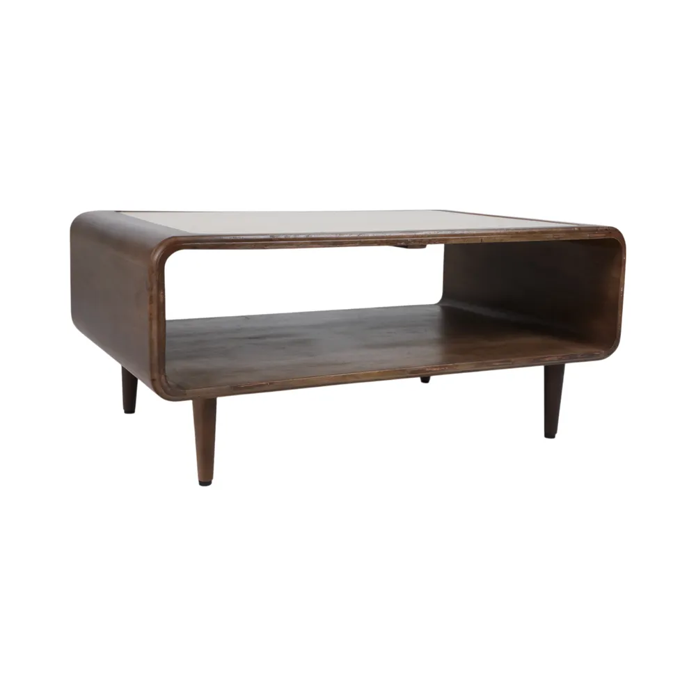 DANFORTHMORE BROWN COFFEE TABLE 16 (IN)
