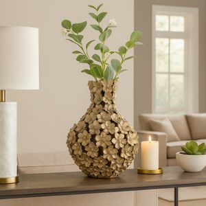LYNNFORD GOLD VASE 15 (IN) 2
