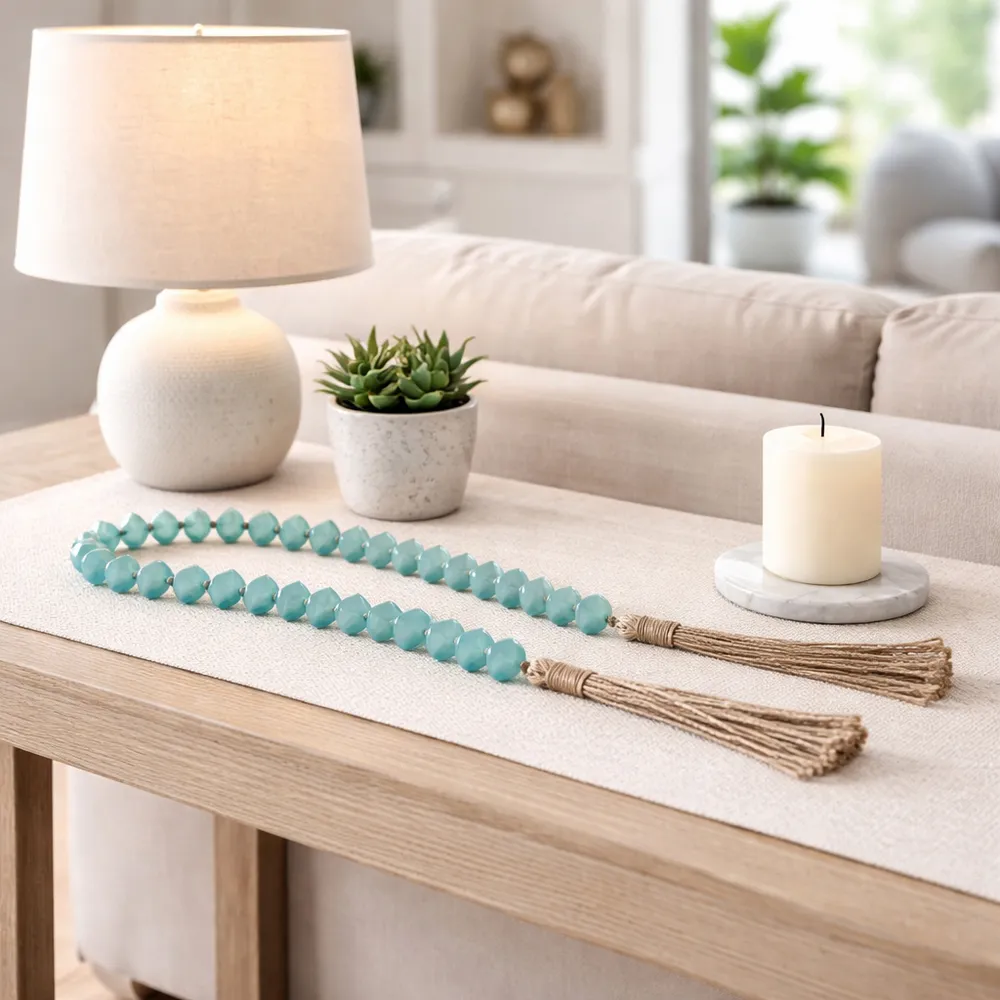 FLORAFIELD BLUE BEAD 2 (IN)