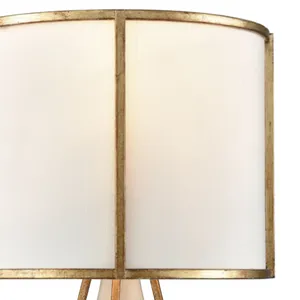 Ceramique 15″ High 1-Light Sconce - Antique Gold Leaf 4