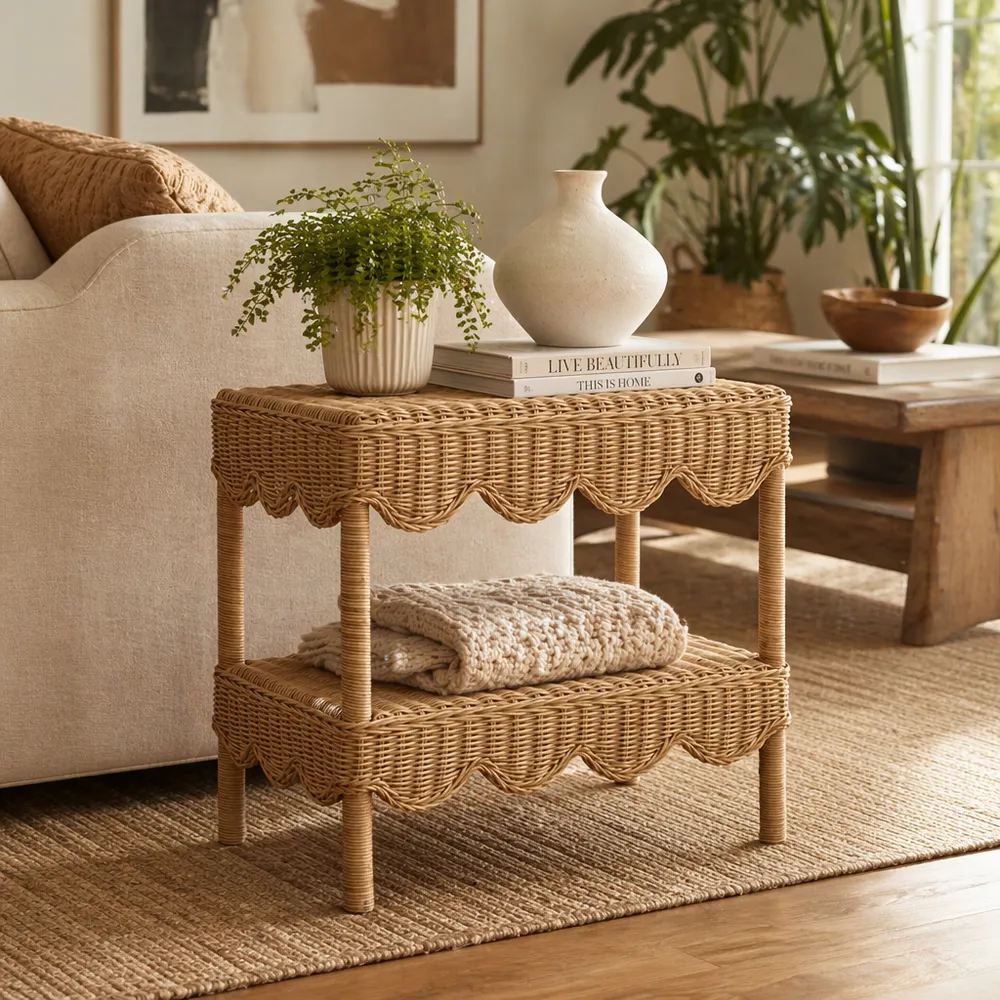 CORWINLAKE TAN TABLE 20 (IN)