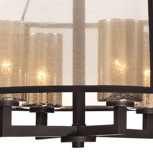 Diffusion 24'' Wide 4-Light Chandelier - Oil Rubbed Bronze 7