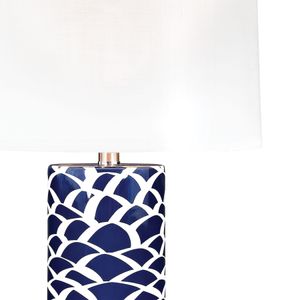 Scale Sketch 28'' High 1-Light Table Lamp - Navy 4