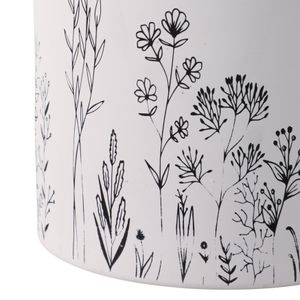 DARRENOAK SET OF 2 WHITE PLANTER 8 (IN) 5