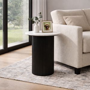 IRVINGROSE BLACK TABLE 23 (IN) 2