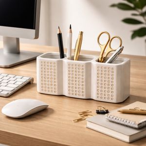 HAYWOODRUN IVORY PEN HOLDER 4 (IN) 12