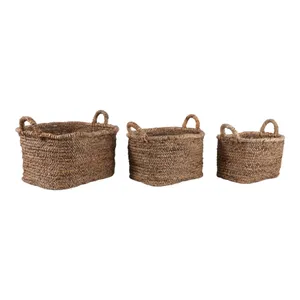 REXMORE SET OF 3 BROWN BASKETS 16 (IN) 1