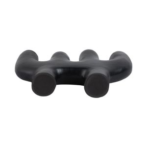 HUNTERWICK BLACK CANDLE HOLDER 18 (IN) 8