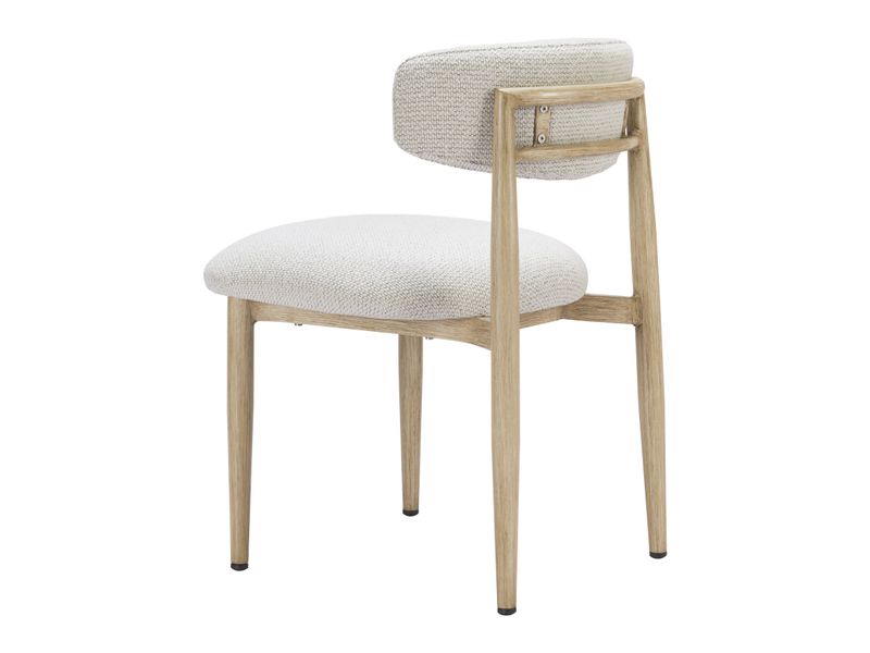 Bege Dining Chair White 6