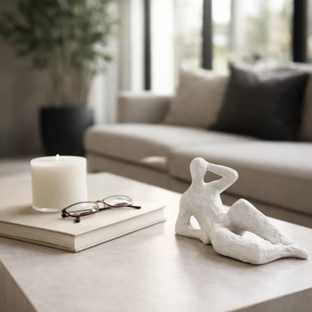 PALMERBURN WHITE DECOR 5 (IN)