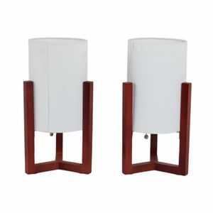ESSEXBURN SET OF 2 RED LAMPS 15 (IN) 5