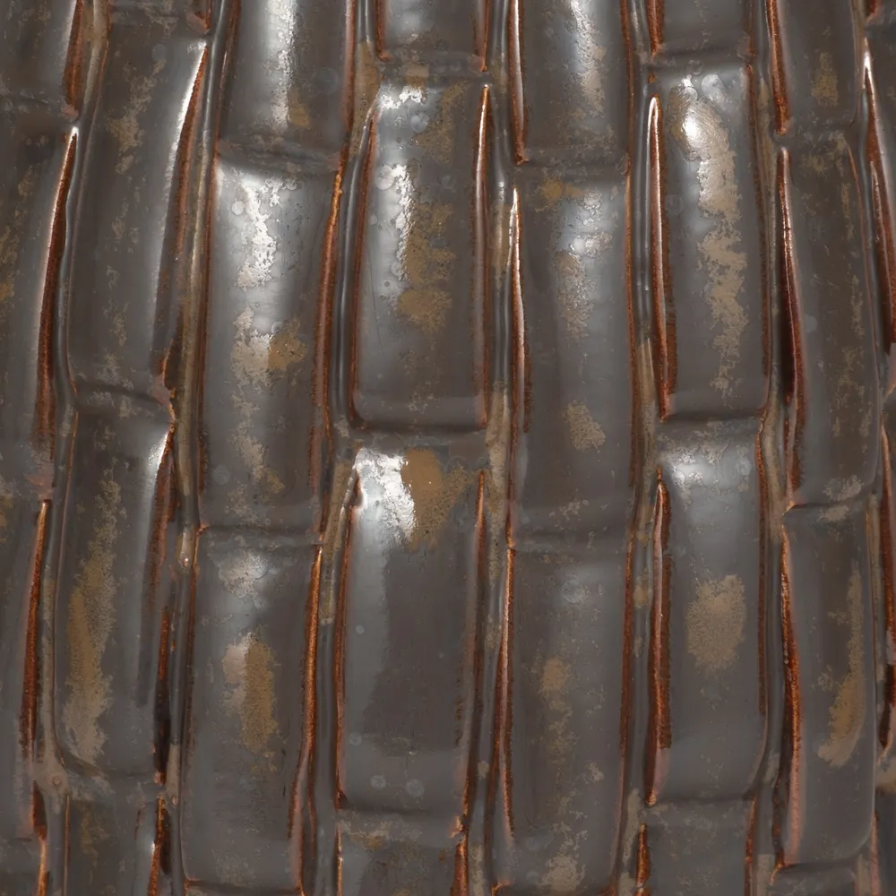HAMDENROSE BROWN VASE 12 (IN)