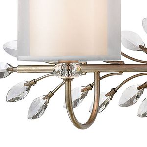 Asbury 34'' Wide 3-Light Vanity Light - Aged Silver 3