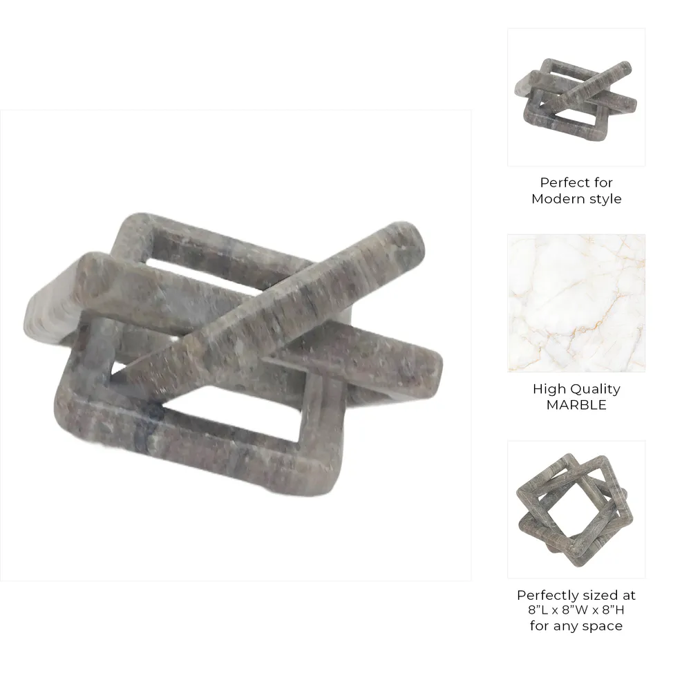 BIRCHCROSS BEIGE DECOR 9 (IN)