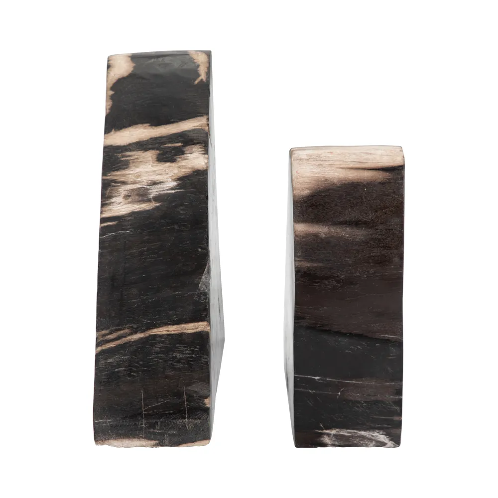 CHILTONVIEW SET OF 2 BLACK BOOKENDS 6 (IN)