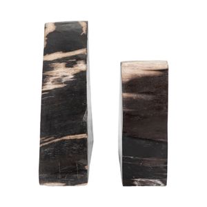 CHILTONVIEW SET OF 2 BLACK BOOKENDS 6 (IN) 5