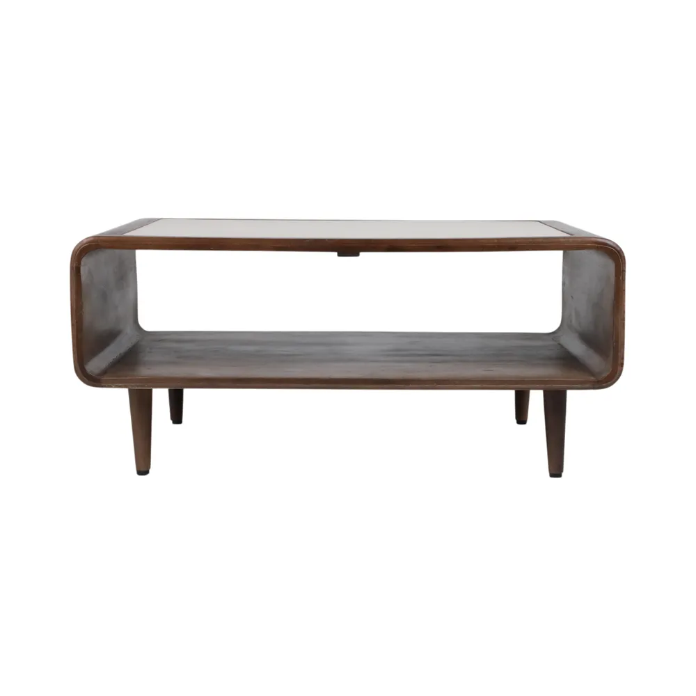DANFORTHMORE BROWN COFFEE TABLE 16 (IN)