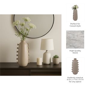 BURGESSBROOK TAN VASE 18 (IN) 10