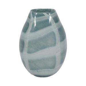 PEARLCREST BLUE GLASS VASE 13 (IN) 1