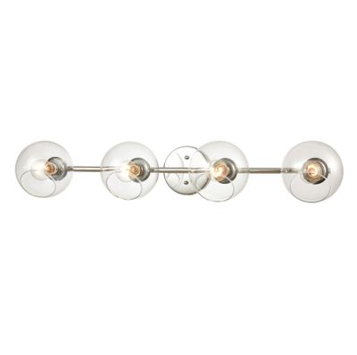 Claro 36″ Wide 4-Light Vanity Light - Polished Chrome