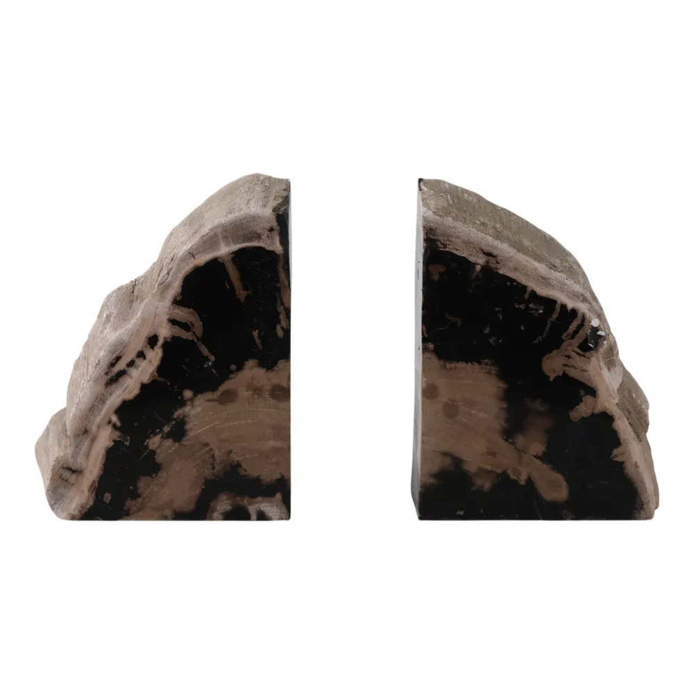 HANSONLEY SET OF 2 BLACK BOOKENDS 8 (IN)