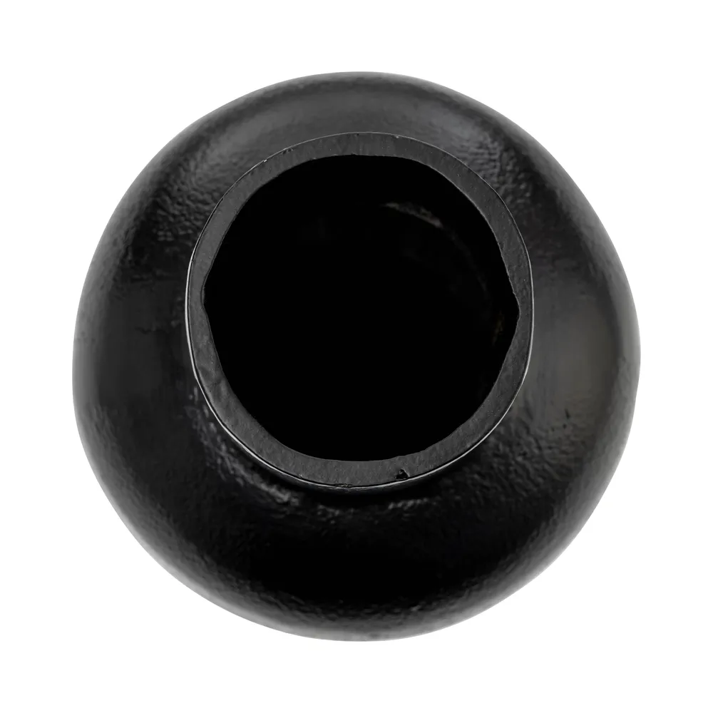 HATTONDALE BLACK VASE 12 (IN)